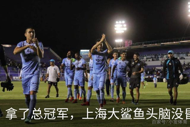 拿了总冠军，上海大鲨鱼头脑没昏